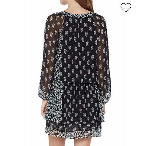 Joie Kessler Printed Silk Dress size medium - Picture 2 of 13